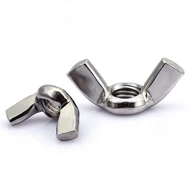 EXW M2 Stainless Steel Butterfly Wing Nuts