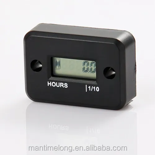 Motorcycle timer ATV mowing accumulator hour meter waterproof multicolor