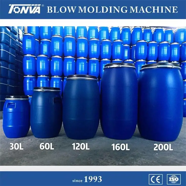 30Liter to 220Liter plastic drum blow molding machine