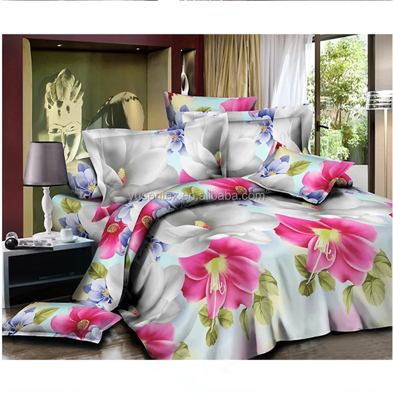 100% polyester twill micro peach african cloth material bed sheet fabric