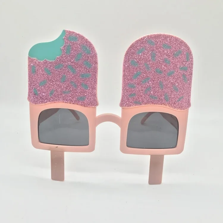 
Funny Party Glasses Happy Birthday Party Favors Ice cream Novelty Sunglasses 