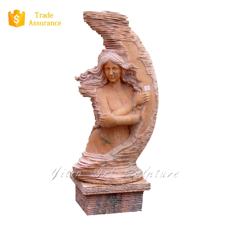Antique Roman Nude Dancing Woman Life Size Garden Statue YL-R385