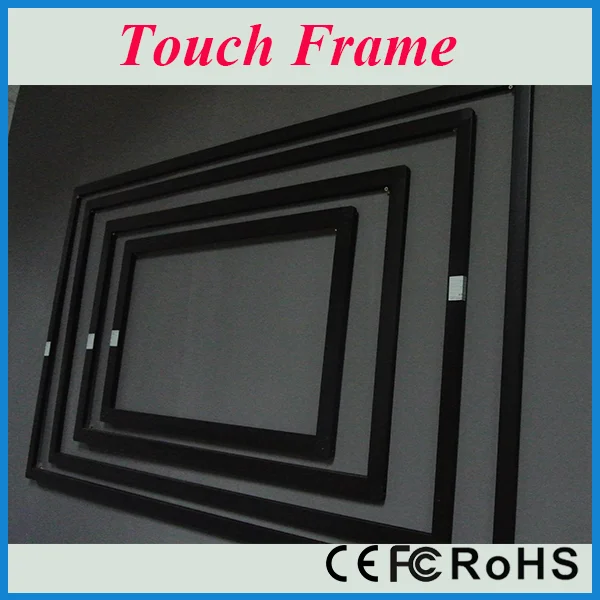 Сенсорная рамка, 50 дюймов, инфракрасный сенсорный экран, верхний слой, Индивидуальный размер 19 ~ 300 дюймов для интерактивных коммерческих киосков