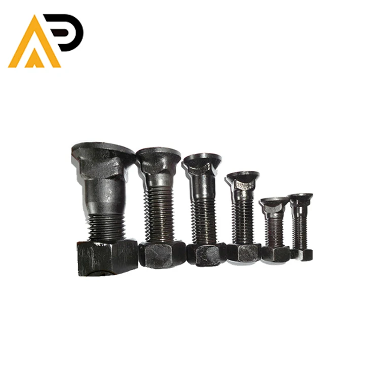 
Hot sales Standard undercarriage parts Grade 12.9 track bolt and nut 
