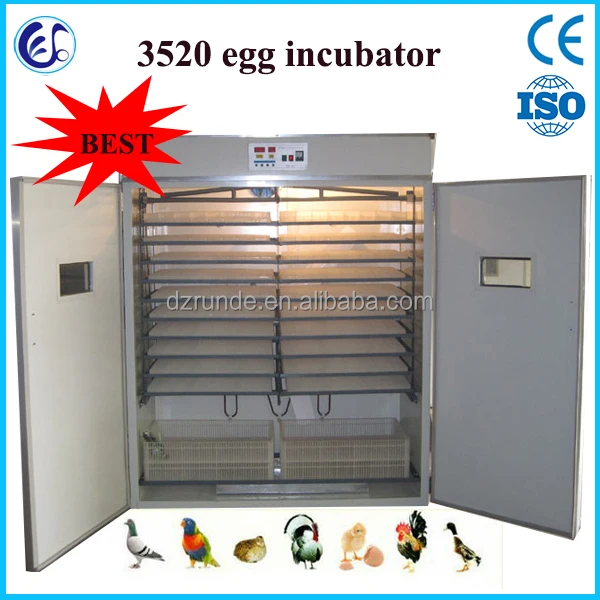 Best Selling Fully Automatic 3500 Chicken Egg Poultry Incubator For Sale