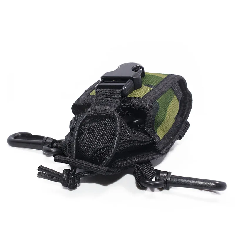 2PCS Abbree MSC-20B Nylon Multi-functional Portable Radio Case Holder Holster for BaoFeng UV-5R UV-82 BF-888S Walkie Talkie