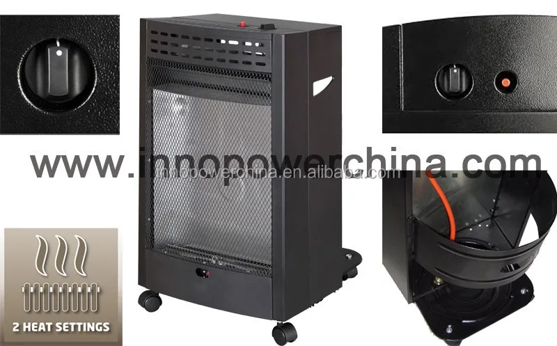 CE, PAHs approved 4.2kW Blue Flame Gas Heater
