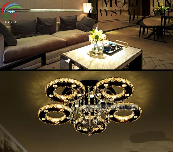 5 ring led acrylic ceiling lamp