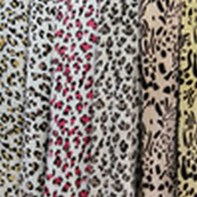 Leopard Printed Cashmere Fleece Fabric for toy and sofa