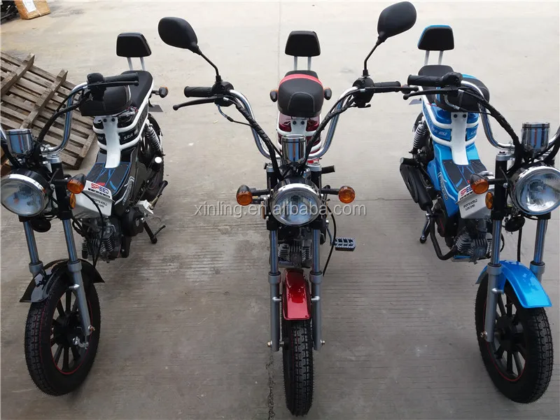 50CC off road street motorcycle cheap motorcycle 2016 NEW DESGIN CLASSIC scooter 49CC 50CC EEC MOPED PEDAL MOTORCYCLE