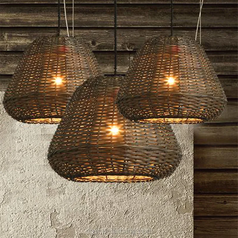 paper lampshade,lantern, pendant lamp in factory price pendant lamp rattan ball bamboo lamp