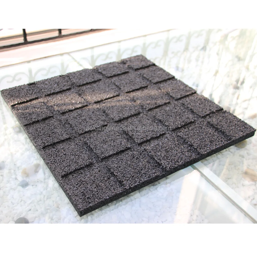 Crossfit/Fitness Center Gym Rubber Floor Mat 20mm
