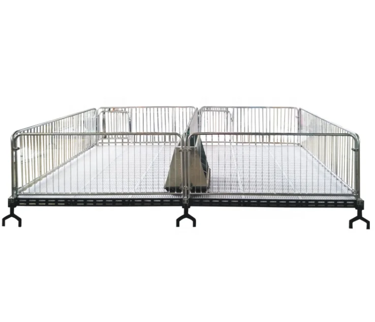 Galvanized Pig Farming Equipment hog farrowing crates nursery pen design