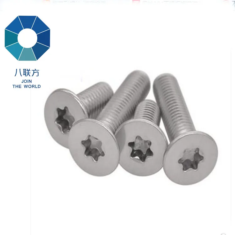 Top quality flat head countersunk torx screw