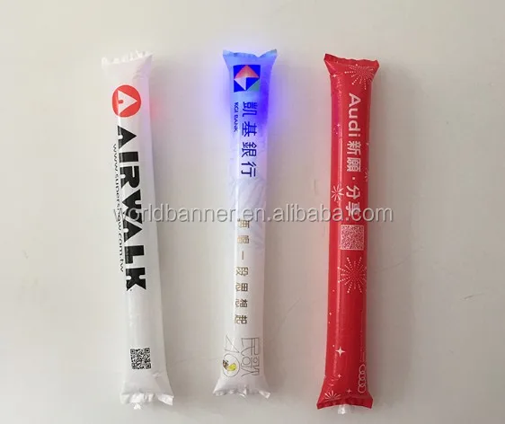 Printing led thunder light up cheering sticks