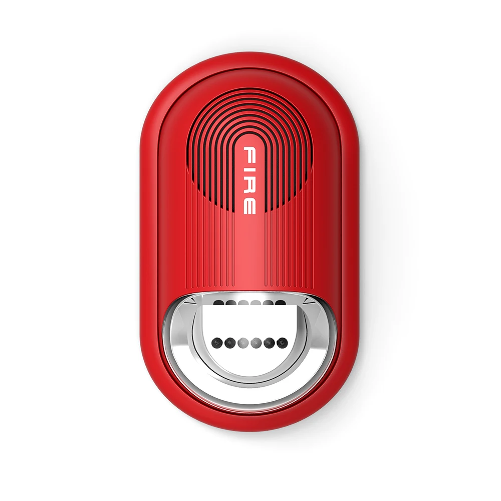 Orinsong Easy Operated Remote Control Wireless Fire Alarm System Strobe Siren