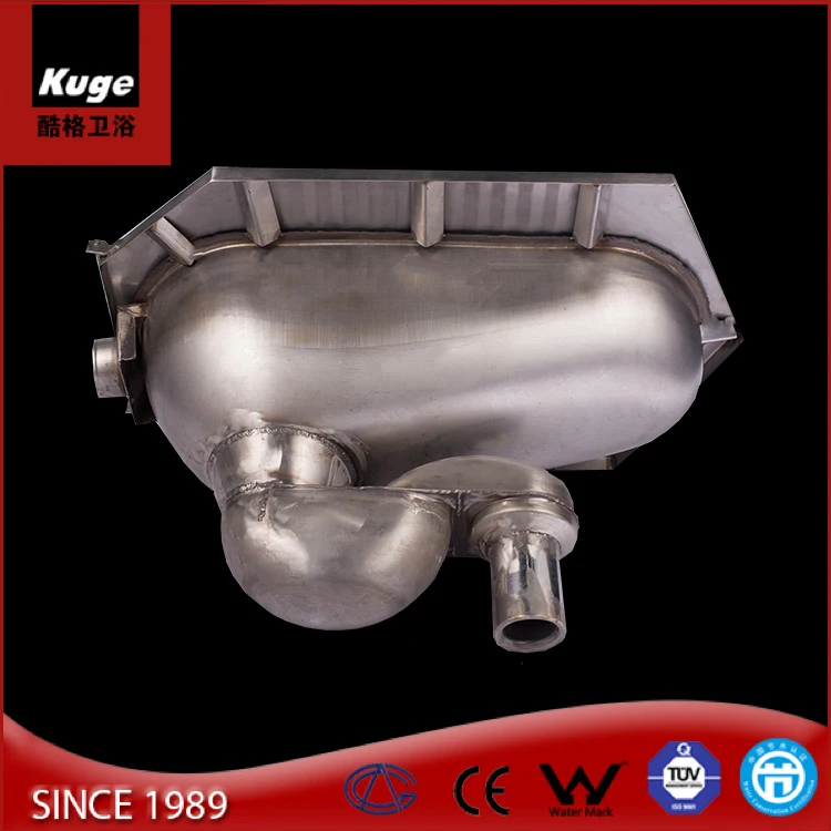 Stainless steel squatting pan water closet with cover water saving stainless squat toilet