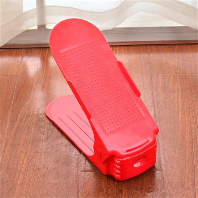 
Hotest selling home space saver shoes rack plastic double layer shoe cabinet shoe organizer factory price 
