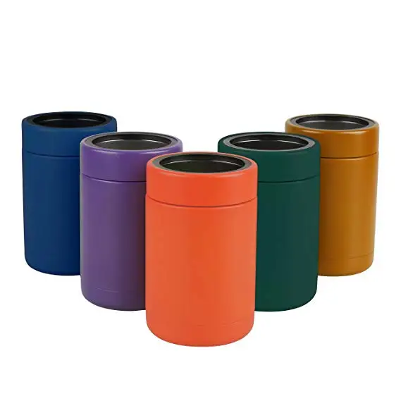 Stainless Steel Beer Holder Can Cooler, Fits All Standard 12 OZ Cans and Bottles