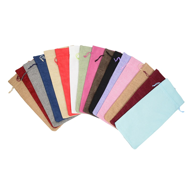 Jute Wine Bottle Bag Sparkling Wine Champagne Gift Bag