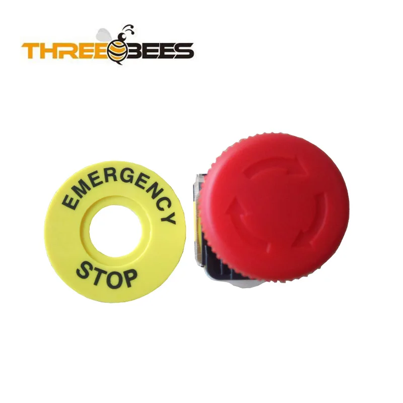 Водонепроницаемый аварийной остановки пластиковые кнопочный переключатель