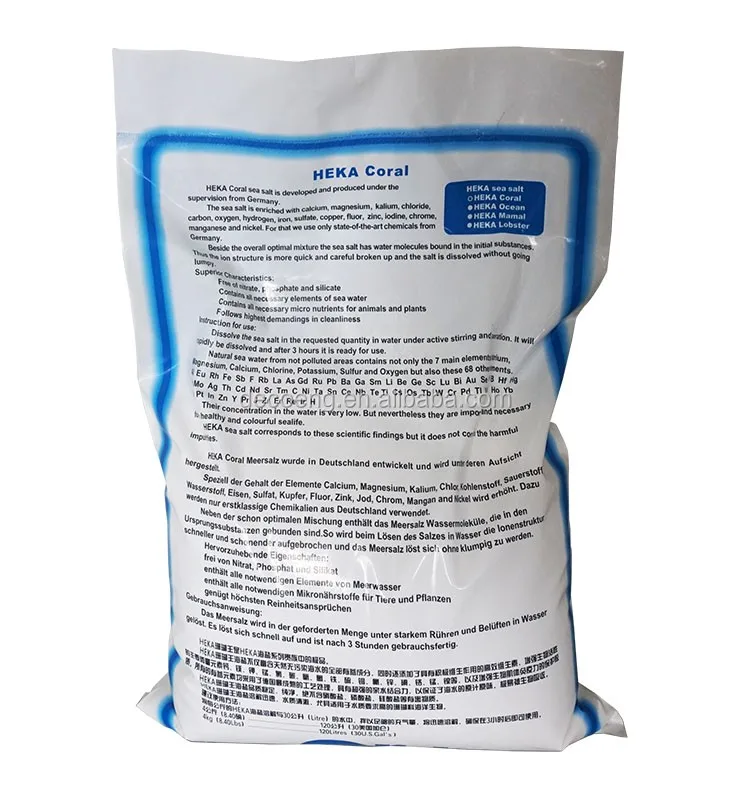 
industrial fish farming artificial sea salt 