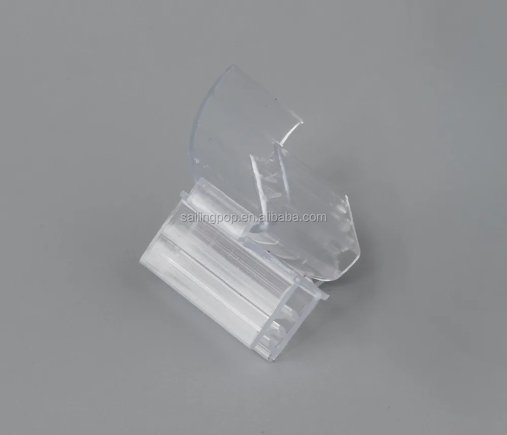 Promotion price labels holder hanging display clip strip for supermarket