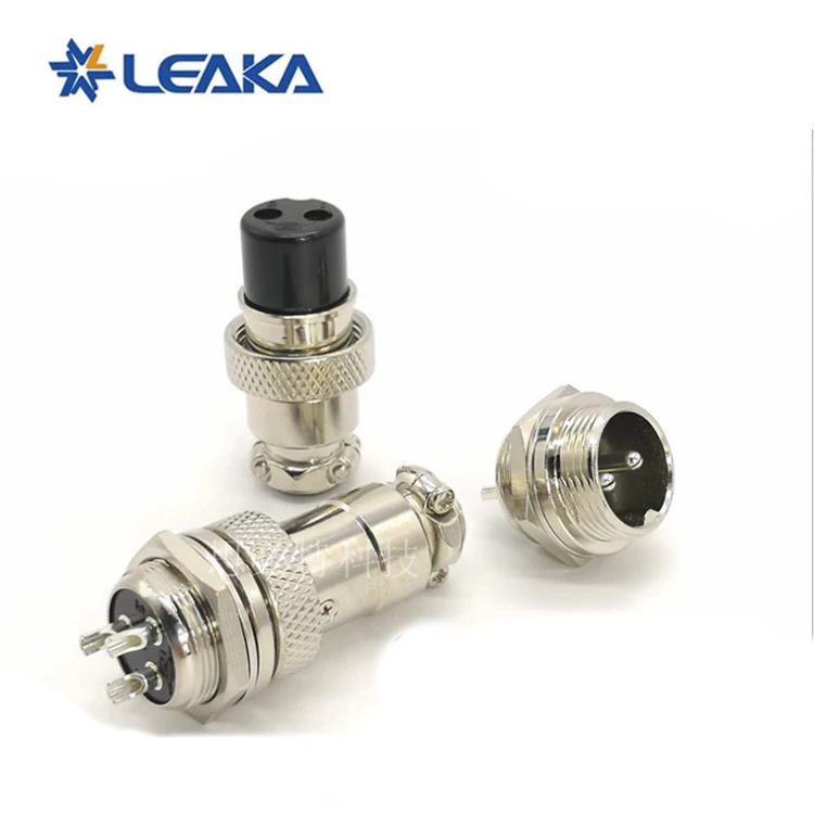 GX16 M16 серии электрических Core разъем на панель резьбовое соединение Разъем