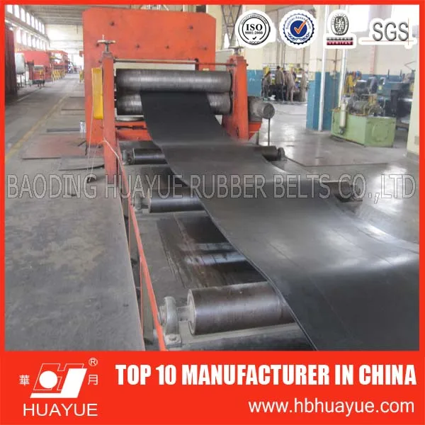 плоский cc56 хлопка промышленный пояс, хлопка покрыты резиновые конвейерные ленты