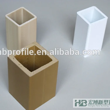 Environmental protection cheap pvc fence of Square column
