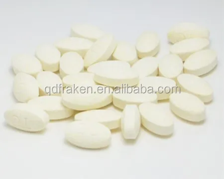 
GMP Certified OEM Cherry Flavor Calcium Carbonate Chewable Tablet 