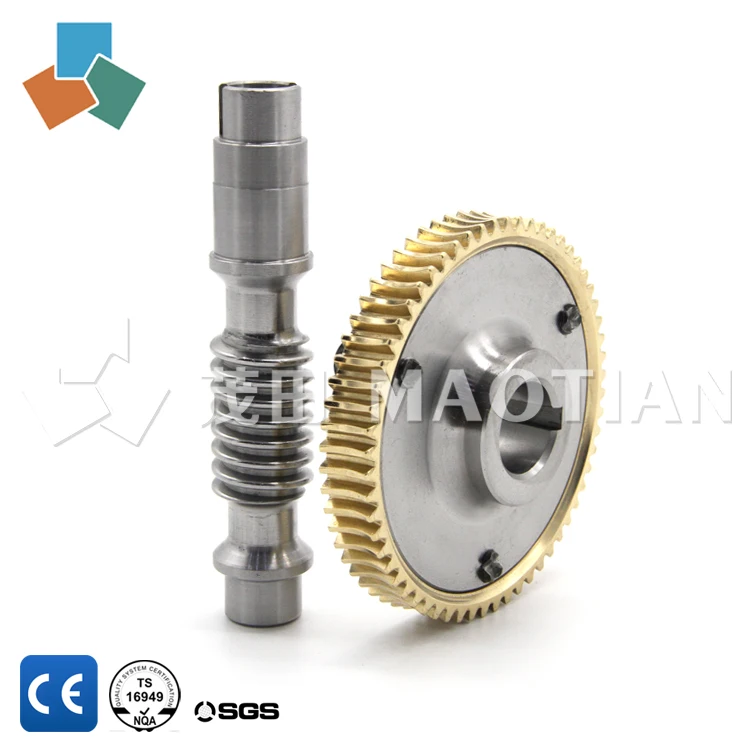 
trending products customized worm gear set 6156 6157 for fitness equipment / differential gear material/transmission gear set 