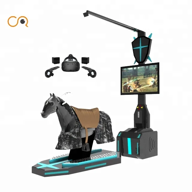 Coin Operated Machine 9dvr Horse Riding With CE Certificate From Jishi VR