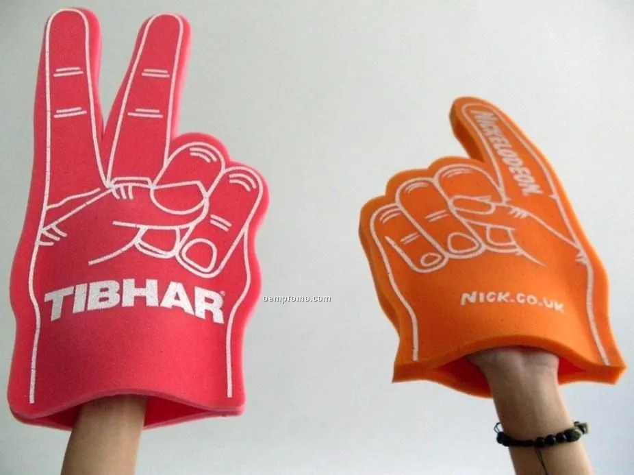 
New Arrival Custom Cheering Foam Hand/Big Foam Hand 
