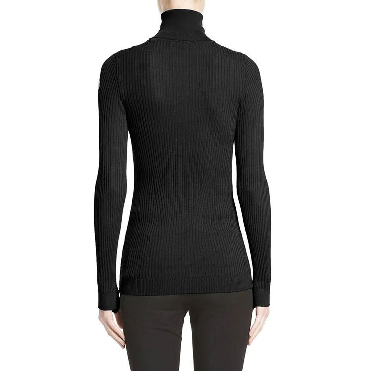 
Mongolian Cashmere Mature Women In Tight Turtleneck Sweater 