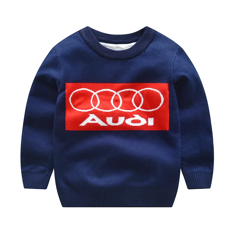 
Baby boys four rounds kids cotton pullover children korean fuzzy sweater plus 