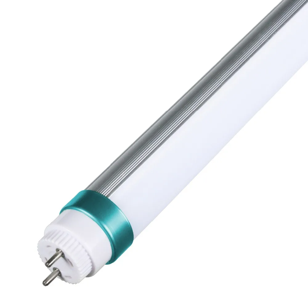 Сильный световой свет заводская цена 5y гарантия ip20 линейная лампа 200lm/w 220v 4ft 18w 22w теплый белый двухсторонний g13 t8 Светодиодная трубка