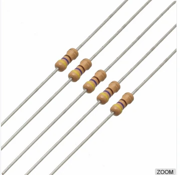 УГЛЕРОДНЫЙ пленочный резистор 5 Вт 50 Вт 100 Вт 200 Вт 5% допустимый зеленый цвет 0,4 мм 1 Вт 2 Вт 1/2 Вт 1/4 Вт