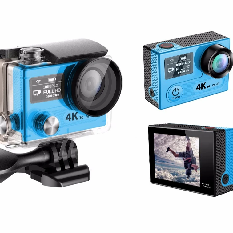 Новые горячие продукты на рынке Масштабируемая Экшн-камера x3 Экшн-камера 4k 30fps вспышка для экшн-камеры go pro xiaomi yi