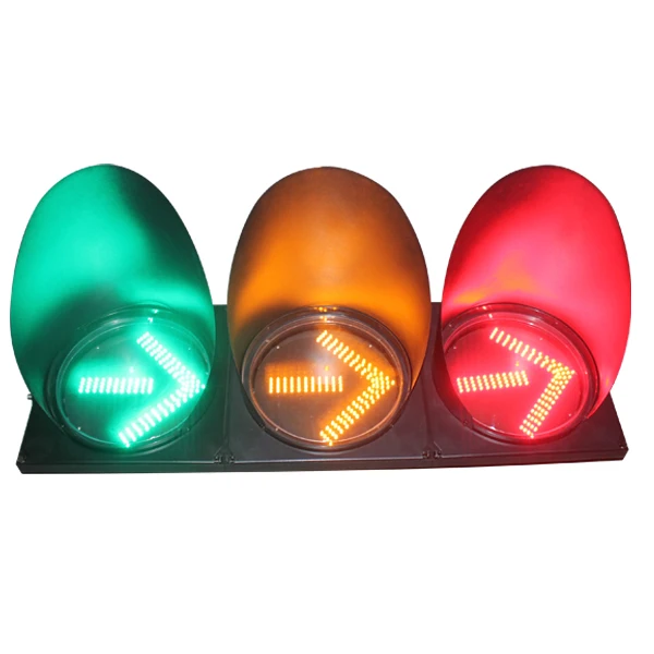 Hot sale 300mm singal yellow flashing traffic light with pc hosing