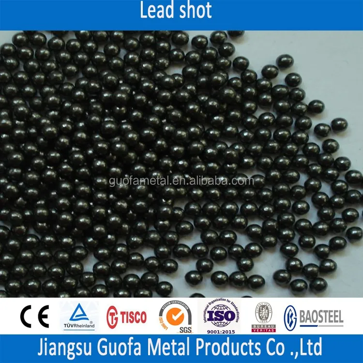3mm 4mm 99.99% Pure Black Lead Pellet Ball