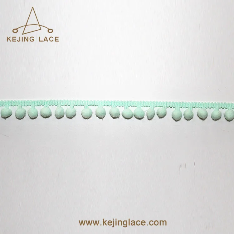 
Polyester Pom Pom Lace Trim 