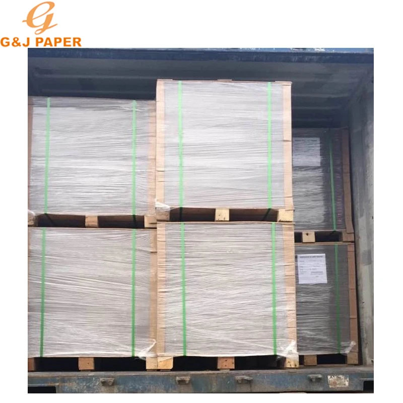  Лучшие цены на 2 стороны покрытая бумага доски с серой оборотной стороной