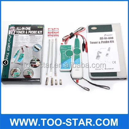 ProsKit All-In-One Toner & Probe Kit Probe cable tester