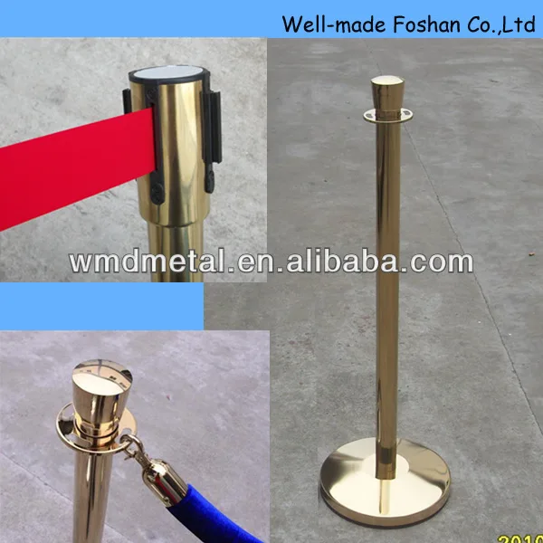 
201 Stainless Steel Fence Crowd Control Stands for Trade Fairs 