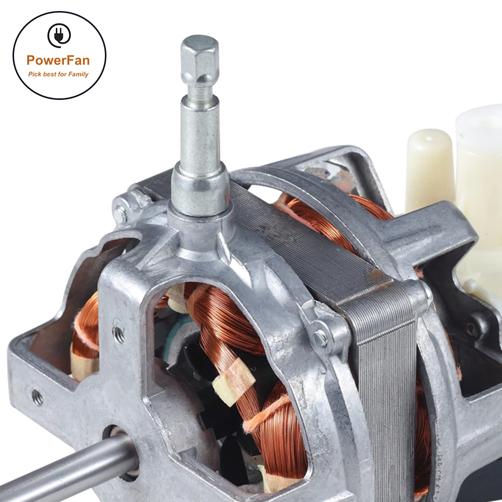 Детали вентилятора стенда 80 Вт, алюминий, 220 В, охлаждающий стоячий двигатель вентилятора