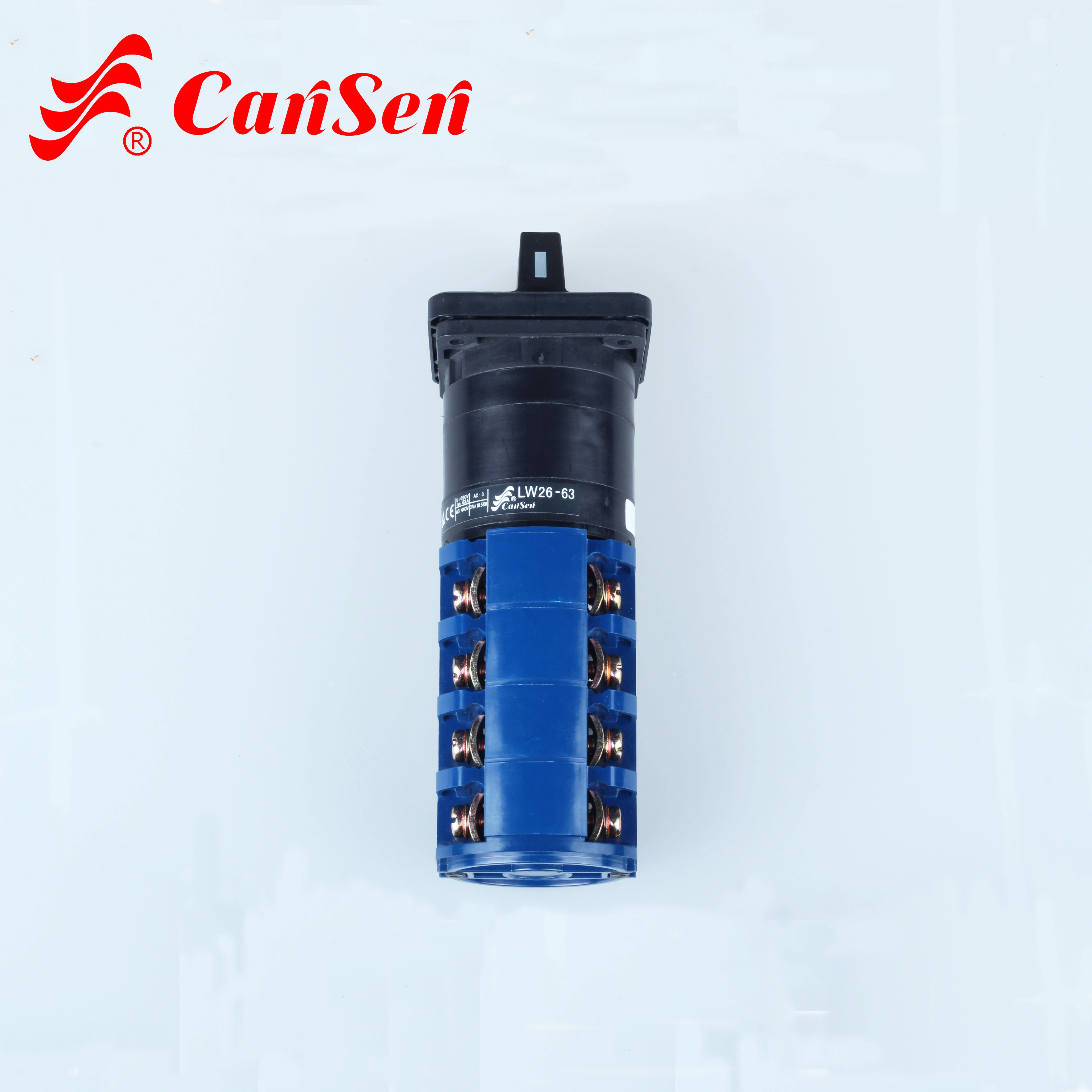 Cansen LW26-63 4-0-4 5 63A CE certificate custom position rotary switch