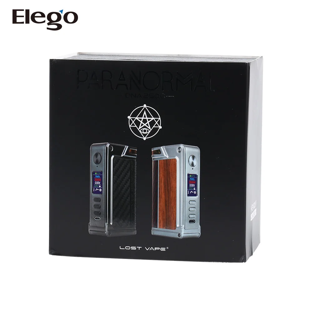 High quality ecig mod Lost Vape Paranormal DNA250C Box Mod