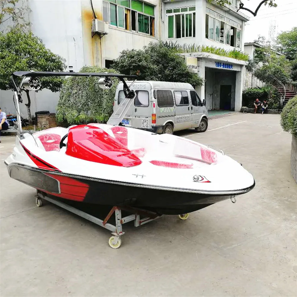 China Factory Speed Fiberglass Sport Boat 4.8 Meter 16 ft