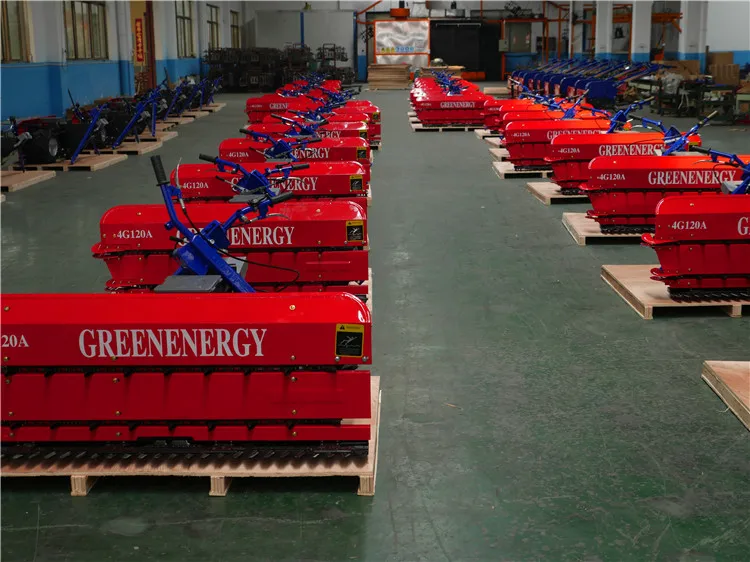 Головка шагающего трактора 4GL120 для сбора пшеницы